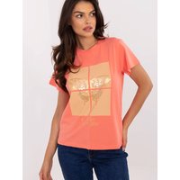 T-shirt model 213106 Factory Price - S - Orange