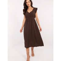 Daydress model 213555 Italy Moda - ONE-SIZE-FITS-ALL - Brown