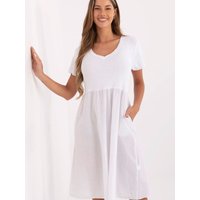 Daydress model 213791 Italy Moda - ONE-SIZE-FITS-ALL - White