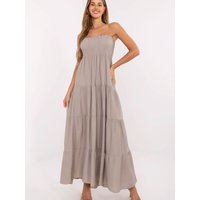 Daydress model 214303 Italy Moda - ONE-SIZE-FITS-ALL - Beige