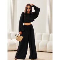 Blouse model 214543 Roco Fashion - S/M - Black