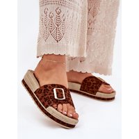 Platform sandals model 214722 Step in style - 40 - Brown