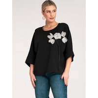 Blouse model 214900 Figl - ONE-SIZE-FITS-ALL - Black