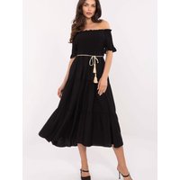 Daydress model 215184 Italy Moda - ONE-SIZE-FITS-ALL - Black