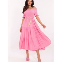 Daydress model 215189 Italy Moda - ONE-SIZE-FITS-ALL - Pink