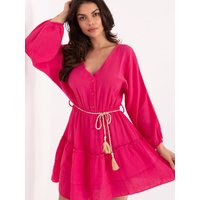 Daydress model 215195 Italy Moda - ONE-SIZE-FITS-ALL - Pink