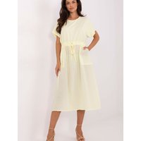 Daydress model 215511 Och Bella - ONE-SIZE-FITS-ALL - Yellow