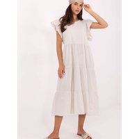 Daydress model 215519 Och Bella - ONE-SIZE-FITS-ALL - Beige