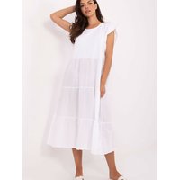 Daydress model 215520 Och Bella - ONE-SIZE-FITS-ALL - White