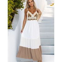Daydress model 215701 Numoco - ONE-SIZE-FITS-ALL - Beige