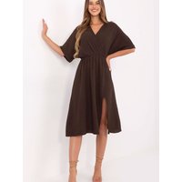Daydress model 215787 Italy Moda - ONE-SIZE-FITS-ALL - Brown