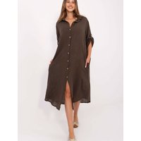 Daydress model 215801 Och Bella - ONE-SIZE-FITS-ALL - Brown