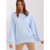 Sweatshirt model 216158 Ex Moda - ONE-SIZE-FITS-ALL - Blue