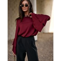Blouse model 216492 Roco Fashion - 40 - Red