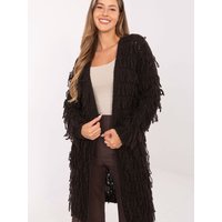 Cardigan model 217053 Rue Paris - ONE-SIZE-FITS-ALL - Brown