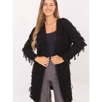 Cardigan model 217056 Rue Paris - ONE-SIZE-FITS-ALL - Black