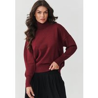 Turtleneck model 217397 Makadamia - ONE-SIZE-FITS-ALL - Red