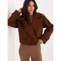 Coat model 217553 Rue Paris - ONE-SIZE-FITS-ALL - Brown