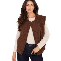 Gilet model 217874 Rue Paris - ONE-SIZE-FITS-ALL - Brown