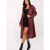 Coat model 217880 Rue Paris - ONE-SIZE-FITS-ALL - Red