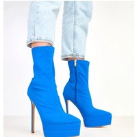 Heel boots model 217957 Solea - 39 - Blue