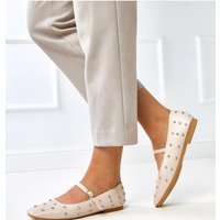 Ballet flats model 218168 Solea - 40 - Beige