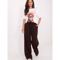 Tracksuit trousers model 218252 Relevance - ONE-SIZE-FITS-ALL - Brown