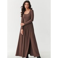 Daydress model 218303 Makadamia - 36/38 - Brown