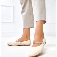 Ballet flats model 218357 Solea - 38 - Beige