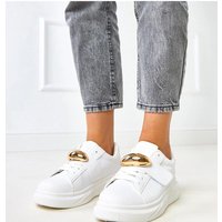 Platform sneakers model 218369 Solea - 38 - White