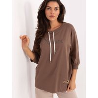 Blouse model 218388 Relevance - ONE-SIZE-FITS-ALL - Brown