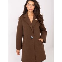 Coat model 218409 Rue Paris - ONE-SIZE-FITS-ALL - Brown