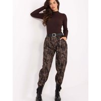 Women trousers model 218439 Italy Moda - ONE-SIZE-FITS-ALL - Brown