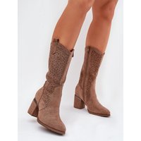 Open-work Boots model 218495 Step in style - 40 - Brown