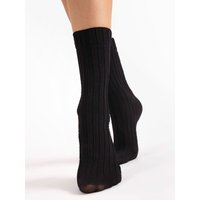 Socks model 218766 Fiore - ONE-SIZE-FITS-ALL - Black