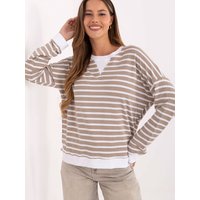 Blouse model 218833 Relevance - ONE-SIZE-FITS-ALL - Beige