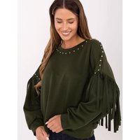 Sweatshirt model 219038 Rue Paris - ONE-SIZE-FITS-ALL - Green