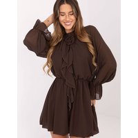 Cocktail dress model 219078 Rue Paris - ONE-SIZE-FITS-ALL - Brown