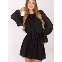 Cocktail dress model 219079 Rue Paris - ONE-SIZE-FITS-ALL - Black