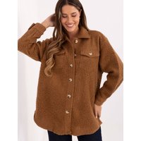 Long sleeve shirt model 219097 Factory Price - S/M - Brown