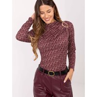 Blouse model 219382 Rue Paris - ONE-SIZE-FITS-ALL - Red