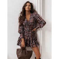 Daydress model 219528 LaBalancia - XS/S - Brown