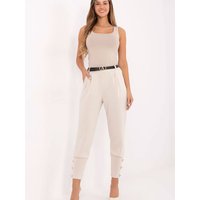 Tracksuit trousers model 219602 Factory Price - ONE-SIZE-FITS-ALL - Beige