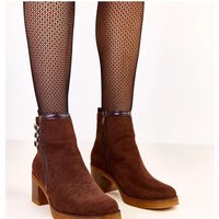 Heel boots model 219643 Solea - 37 - Brown