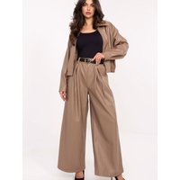 Women trousers model 219887 Rue Paris - ONE-SIZE-FITS-ALL - Beige