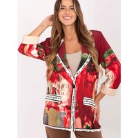 Jacket model 220051 Italy Moda - ONE-SIZE-FITS-ALL - Red