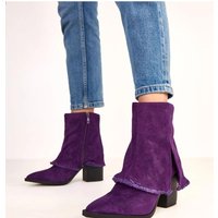 Heel boots model 220269 Solea - 38 - Violet