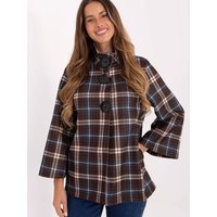 Coat model 220315 Italy Moda - ONE-SIZE-FITS-ALL - Blue