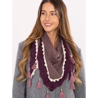Neckerchief model 220384 AT - ONE-SIZE-FITS-ALL - Violet