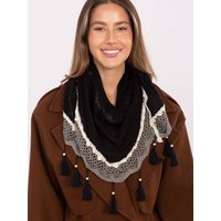 Neckerchief model 220389 AT - ONE-SIZE-FITS-ALL - Black